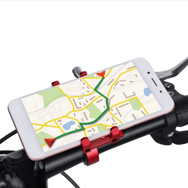 Алюминиевый сплав MTB велосипед держателя телефона велосипед крепление на руль Регулируемая gps-ячейка держатель для телефонов стойки