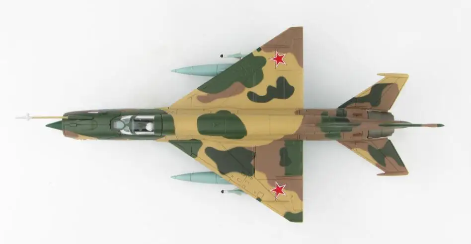 Хобби мастер MIG-21MT синий 15 Dolgoye Ledovo Россия 1970s 1/72 литье под давлением модель самолета
