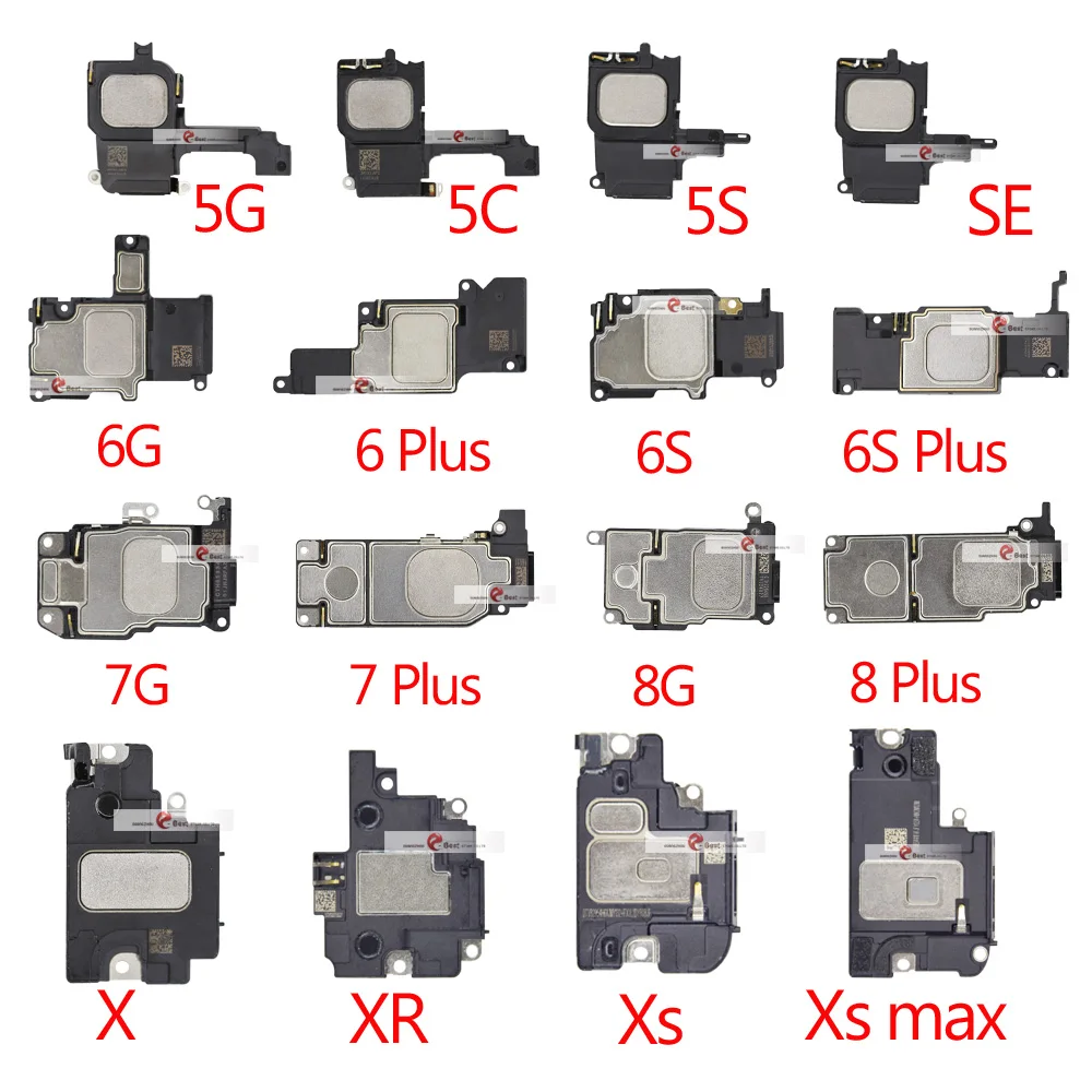 Громкий динамик FlexFor iPhone X XR Xs Max 6 6s 7 Plus 5S SE 5C 5 громкий звуковой сигнал звонка динамик гибкий кабель