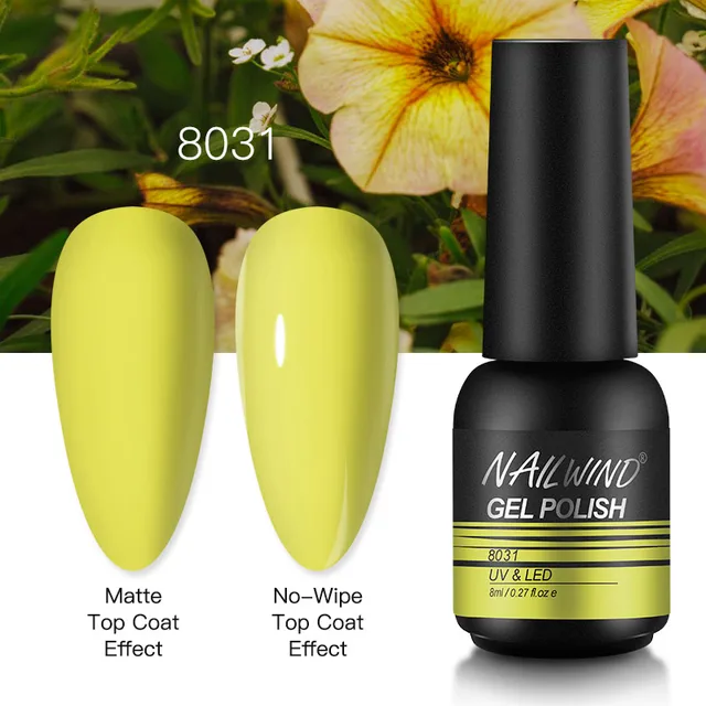 Nailwind Gel Nail Polish 8ml Semi Permanent Varnish Nail Art All for Manicure Need UV LED lamp Base Top coat Nails Gel Polish NE118031