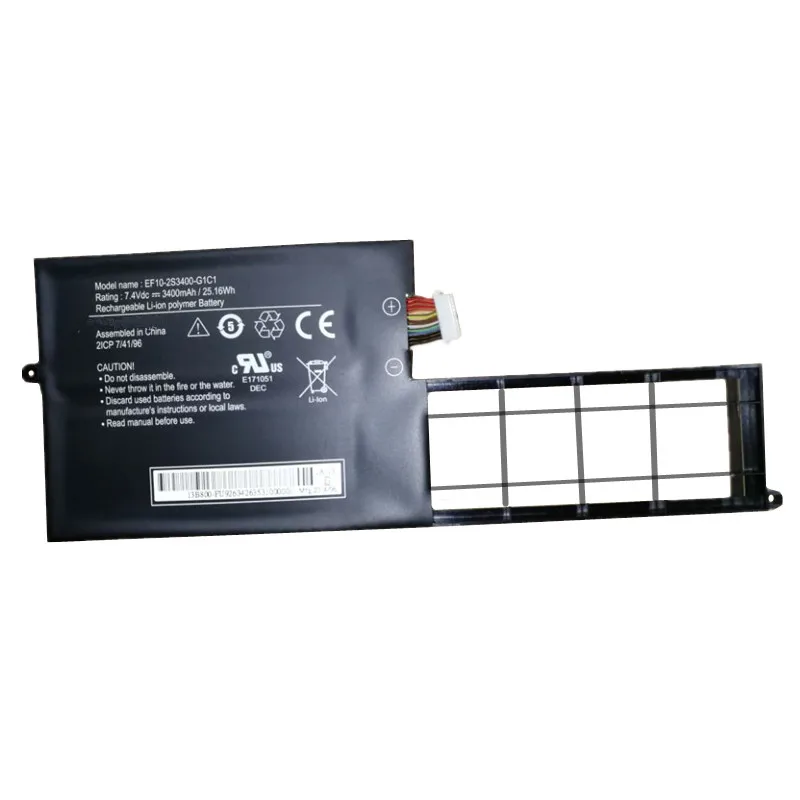 7XINbox 7,4 V 3400 мА/ч, 25.16Wh EF10-2S3400-G1C1 EF10-2S3200-S1C1 2ICP7/41/196 ноутбук Батарея