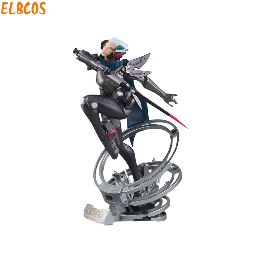 ELBCOS проект происхождения Zed Yi Lucian Fiora Лоран Yasuo 17-22 см/7-8,5 ''ПВХ Фигурки Модель игрушки