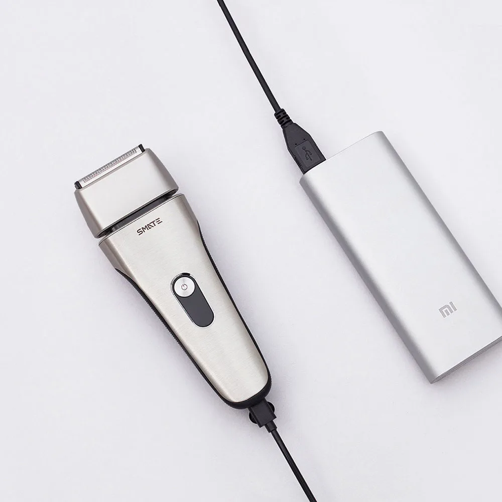 Xiaomi Smate ST-W482 электробритва перезаряжаемая 4 Floatable Cutter IPX7 полный водонепроницаемый корпус Быстрая зарядка электрическая Мужская бритва