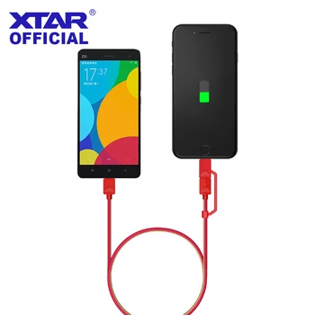 

XTAR 3 in 1 USB Charger Cable For IPHONE 7 8 Plus X XS Max XR Fast Charging Typce-C Micro USB For XIAOMI Android Charger Wire
