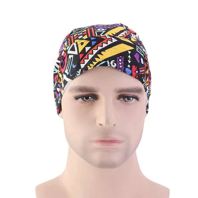 Для мужчин бег для верховой езды Бандана Платок Амеба пиратская шляпа хлопковая печатающая головка Обёрточная бумага Спорт на открытом воздухе Для женщин головной убор повязка на голову