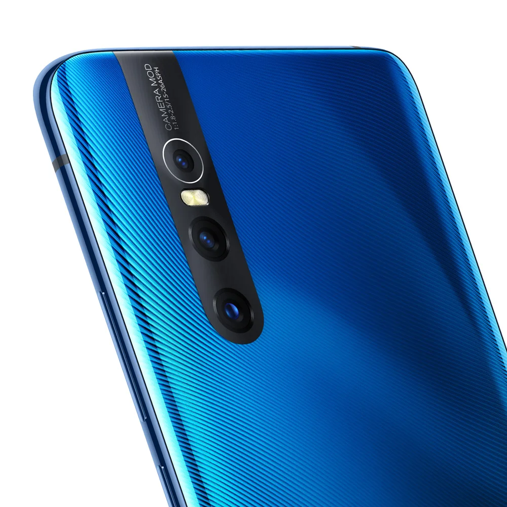 Vivo X27 подъемная камера 710 МП мобильный телефон Snapdragon 9,0 Android 6,39 234" ips 1080X256 8 Гб ram ГБ rom Восьмиядерный