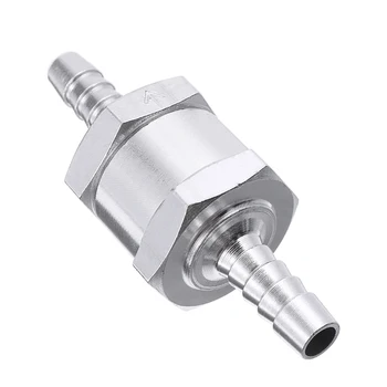 

6-12mm Aluminum Valve Aluminum One Way Non Return Valve For Use With Petrol Diesel Kerosene Oil