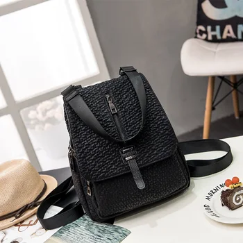 

MIWIND Women Backpack Genuine Leather ather Backpacks Softback Bags Brand Name Bag Casual Backpacks Girls Backpack LSJ180