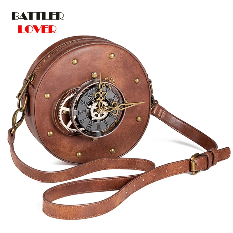 Luxury Handbag Designer Bags For Women 2020 Steampunk Messenger Bags Ladies Chain Shoulder Bags Leather Clutch Purse Sac A Main