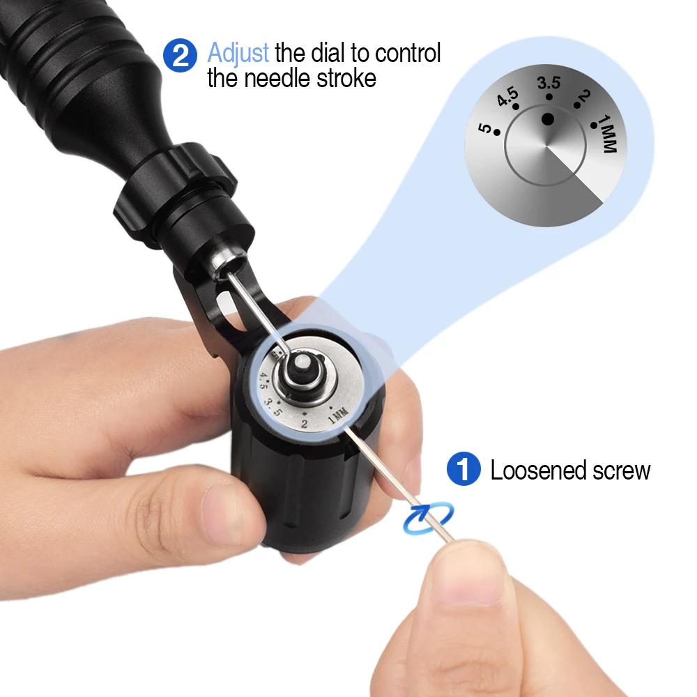 

Tattoo Guns Adjustable Stroke Direct Drive Rotary Tattoo Machine Cam Bearing For Shader Liner Tattoo Supply Tattoo & Body Art