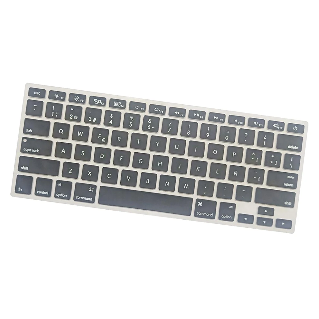 Водонепроницаемая накладка на клавиатуру с испанской раскладкой и защитой от