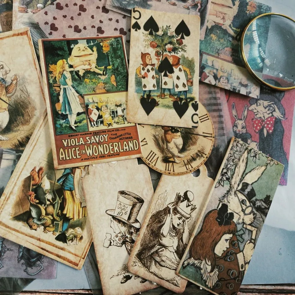 Description Picture 6 of itemVintage Girl Mixed Material Package Junk Journal DIY scrapbooking base collage gift wrapping decoration paper