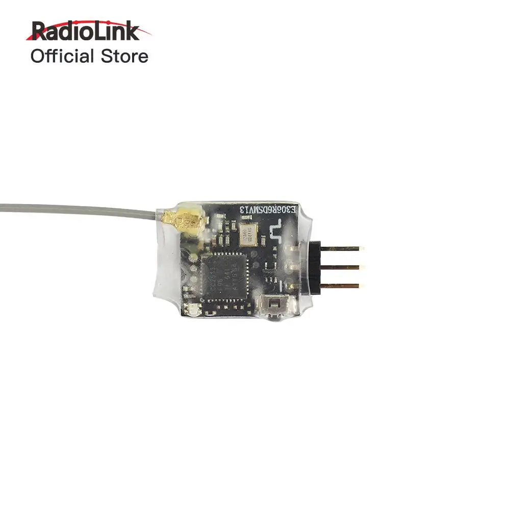 Радиочастотный приемник Radiolink R6DSM 2 4G 10CH мини-приемник SBUS/PWM подходит для гоночных