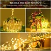 Led Outdoor Solar String Lights Fairy Holiday Christmas For Christmas, Lawn, Garden, Wedding, Party and Holiday(1/2Pack) ► Photo 3/6