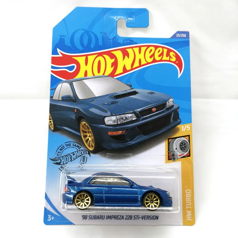 Hot Wheels(98 SUBARU IMPREZA 22B STi)(95 SUBARU SVX)(SUBARU WRX STI)(SUBARU BRAT) металлическая литая модель 1: 64 Автомобиль - Цвет: SUBARU 2020-23