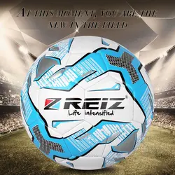Pattern Size REIZ Outdoor Equipment Soccer Official PU 5 Sport Standard Match Ball Decorative Football NEW Ball Training Footbal