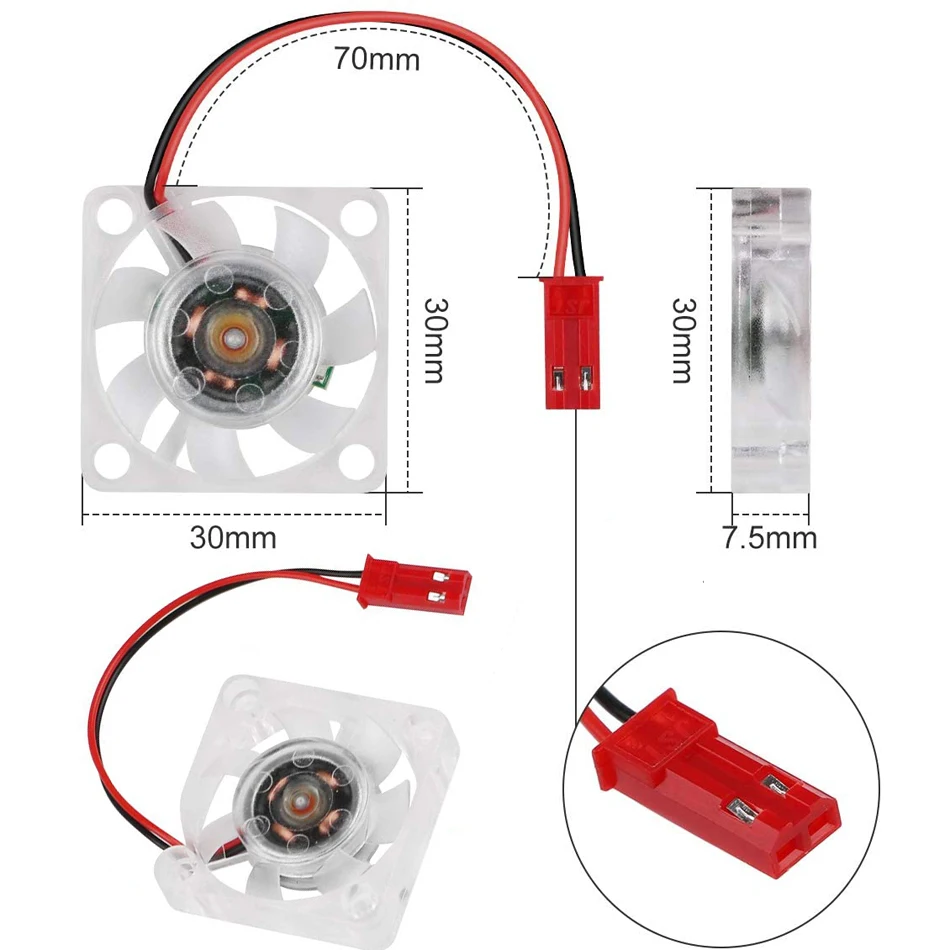 Transparent-Raspberry-Pi-Cooling-Fan-For-Raspberry-Pi-4-Fan-DC-Brushless-CPU-Quiet-LED-Fan (1)