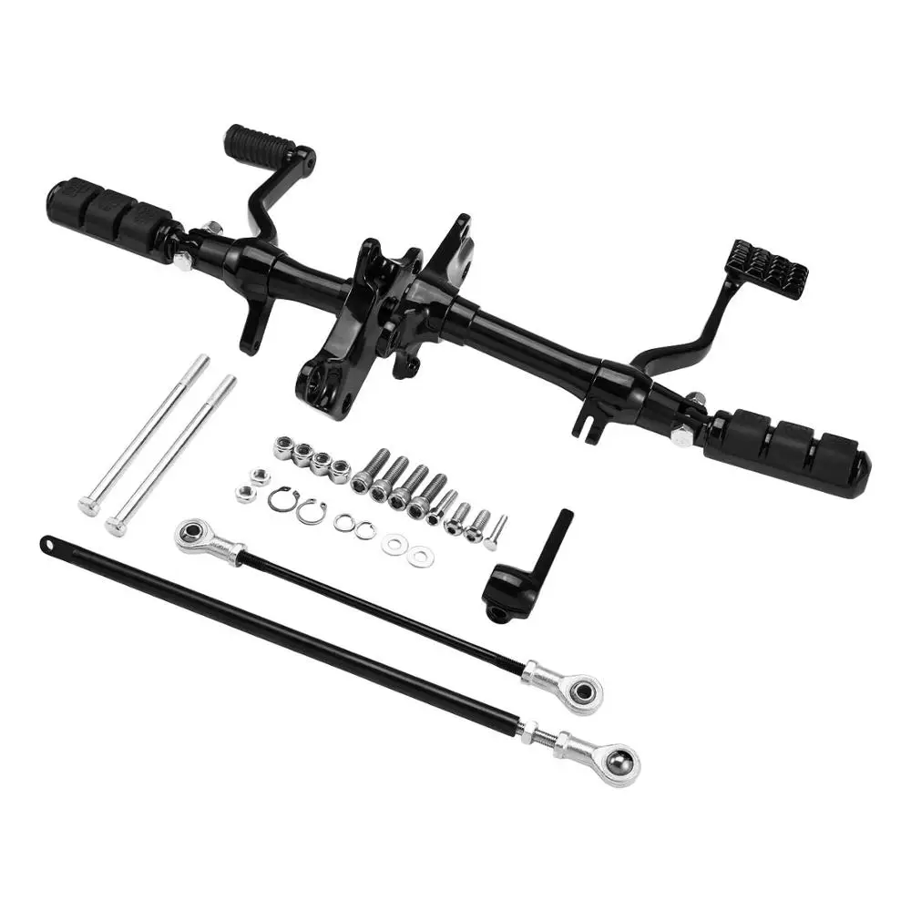 For Sportster XL 883 1200 xl883 xl1200 Motorcycle Forward Controls Complete Kit Pegs Levers Linkages 1991 2003 1997 98 99