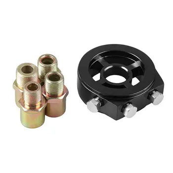 

Cooler Oil filter adapter Gauge Sandwich Adapter Oil Filter High Quality
