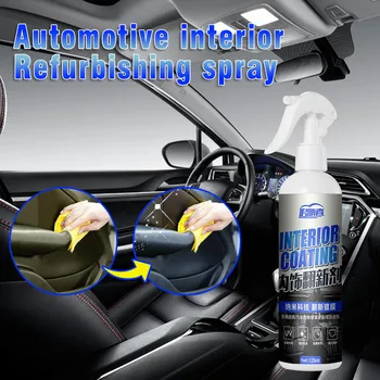 

Plastic Restore Agent Multipurpose Car Interior Refurbishment Polishing Spray Plastic Maintenance Detergent Cera Automotiva