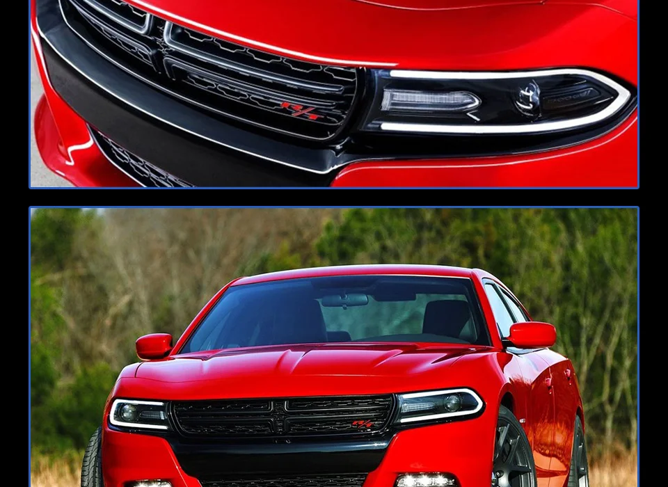 AKD автомобильный Стайлинг для Dodge зарядное устройство фары- новое зарядное устройство светодиодный фонарь динамический сигнал Drl Bi Xenon автомобильные аксессуары