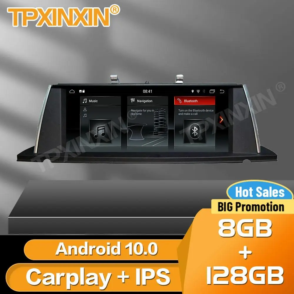 

Автомобильный радиоприемник Carplay, стереоприемник на Android для BMW GT 5er F07 6er 2009 2010 2011 2012, головное устройство с GPS-Навигатором, проигрыватель, автомобильное аудио