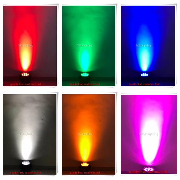 Super Bright 6pcs/Lot Outdoor Wifi Wireless Par Led Battery 12x12w RGBWA UV 6IN1 IP65 Led Par Wedding Stage Wash Led DMX Uplight