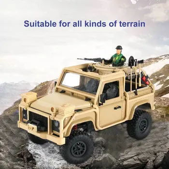 

MN-961:12 4WD RC Crawler Car 2.4G Remote Control Big Foot Off-road Crawler Military Vehicle Model RTR Toy For Kids Gift