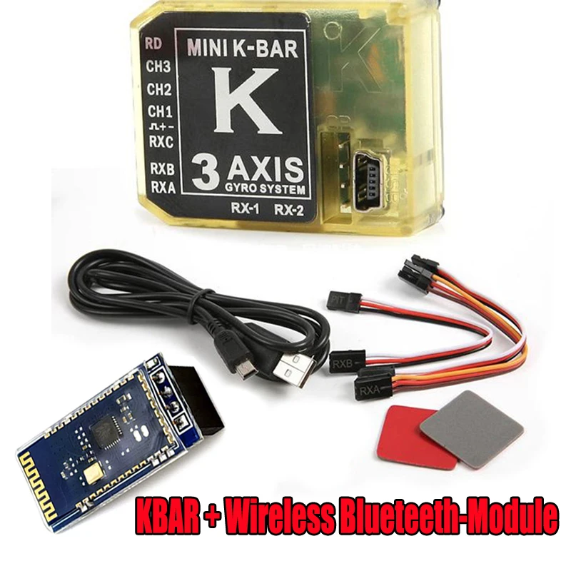 3 Axis Gyro KBAR V2 5.3.4PRO K8 Flybarless Stabilization System For Mikado VBAR ALIGN T-REX 450 500 550 600 RC Helicopter | Игрушки и