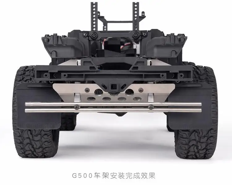 4 stücke Für 1/10 RC Crawler Auto Trax TRX-4 G500 TRX6 G63 6*6 4*4 DIY Teil Vorne hinten Gummi Kotflügel Kotflügel Mit Metall Halterung – Detail 14