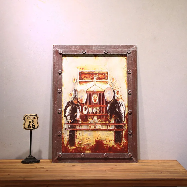 Rural Retro Decorative Painting Hanging picture Wall decoration for Restaurant Bar Café coffee house Rural Retro Decorative Painting Hanging picture Wall decoration for Restaurant Bar Café coffee house