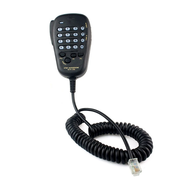 walkie talkie communication MH-36 DTMF Speaker Microphone Mic for Yaesu FT-2600M FT-8000R FT-3000M Radio MH36B6J midland two way radios