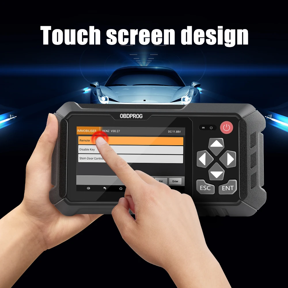 OBDPROG 501 Авто ключевой программист чтение чип EEPROM иммобилайзер Pin код OBD2 EOBD