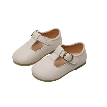 

2020 Summer Kid's Shoes Women's Shoes Flats Hook & Loop Shallow Fashion Sweet All-match