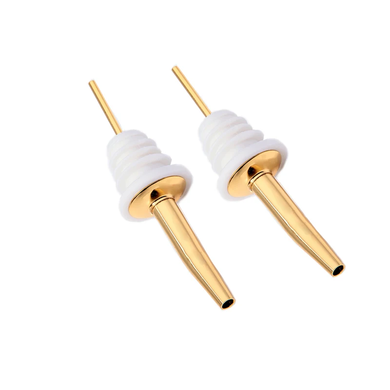 Бутылка для вина с золотым спиртовым спиртом бутылка выливной носик барная