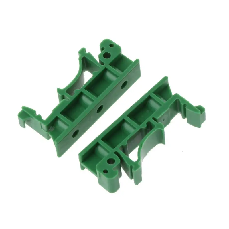 

OOTDTY PCB DIN Rail Mounting Adapter Circuit Board Mounting Bracket Holder Carrier Clip 63HF