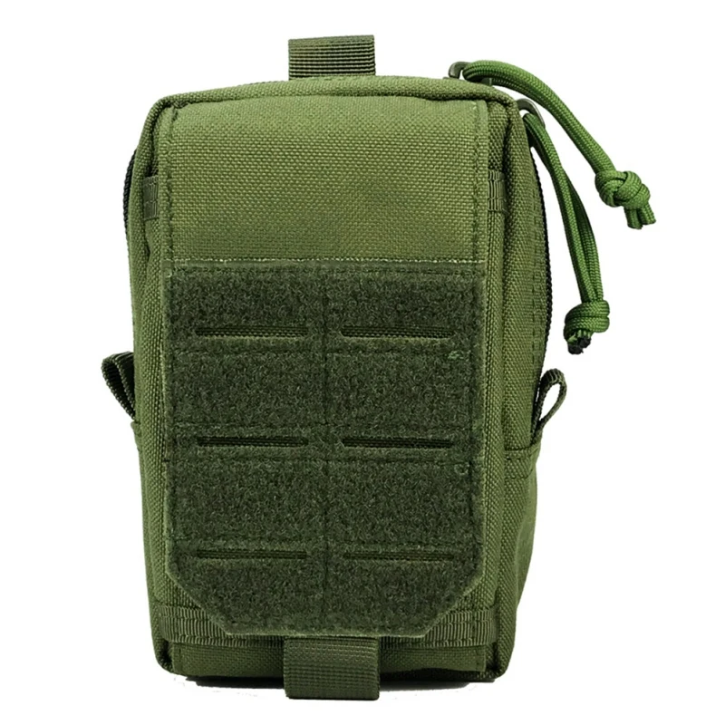 Зеленый цвет Открытый Охота Molle EDC сумка утилита гаджет поясная сумка портативный Водонепроницаемый Кемпинг походные сумки - Цвет: Зеленый цвет