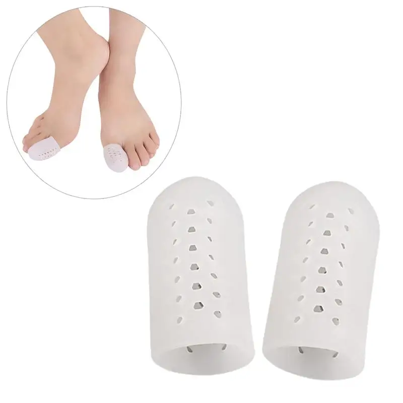 

2 Pairs Big Toe Cap Protective Cover For Corns Calluses Blister Ingrown Toenail Reduce Friction Health Care Tool For Men Women