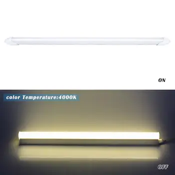 Tubo de luz LED fluorescente para iluminación de cocina, tubo de luz LED T8 de 120/90/60CM 85-265V bombilla LED para lámpara 20/14/10W para iluminación de cocina interior, 2835 SMD