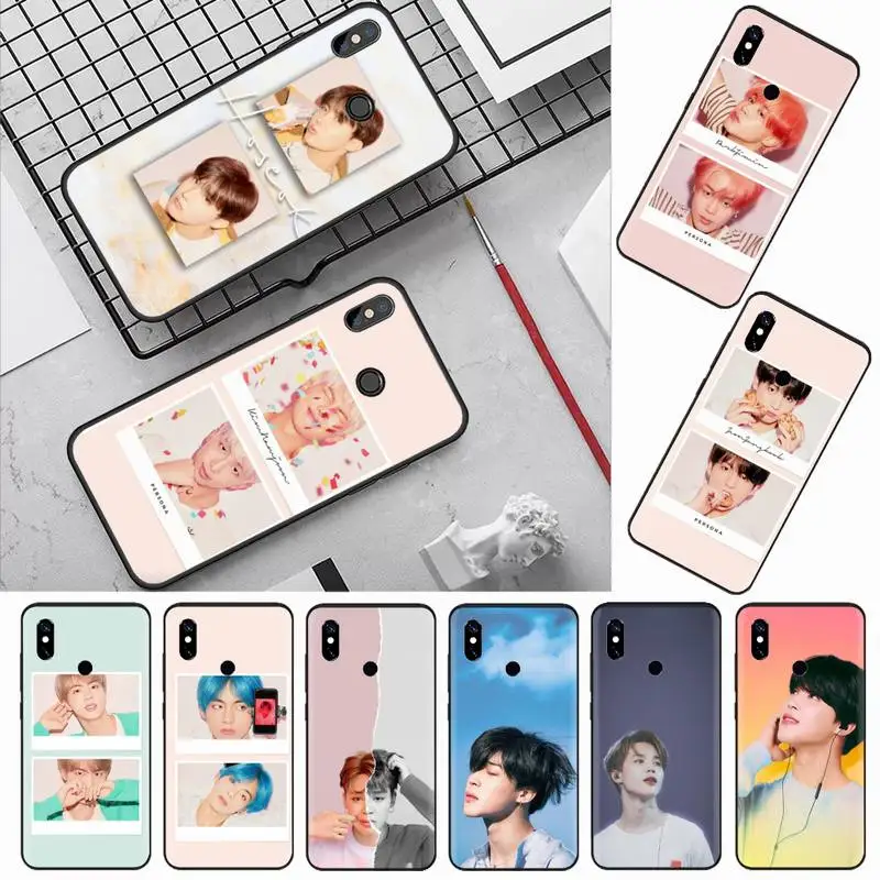 Мягкий резиновый чехол для телефона Park Jimin Kpop в Корейском стиле Xiaomi Redmi Note 4 4x5 6 7 8 pro