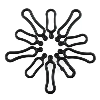

10pcs 5 Pair Black Rubber Rings For Q5 T6 LED Headlight Headlamp Torch Bicycle
