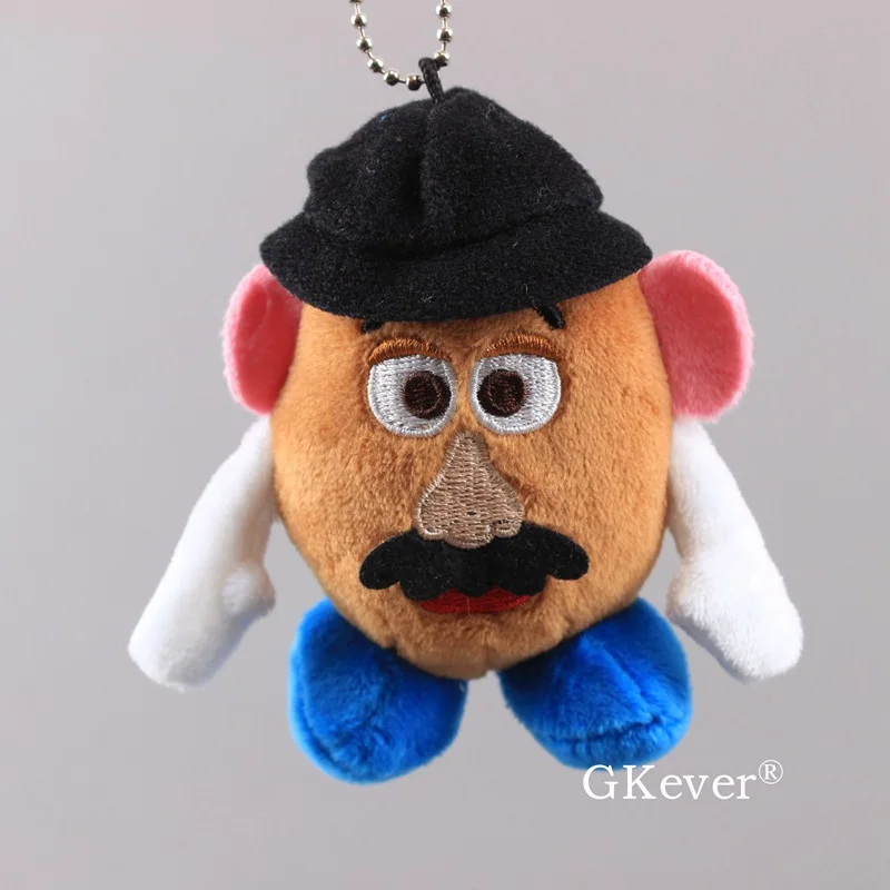 

kawaii keychian pendant story Figure Mr Potato Head Woody Buzz Lightyear plush doll toys Children Christmas Birthday Gift