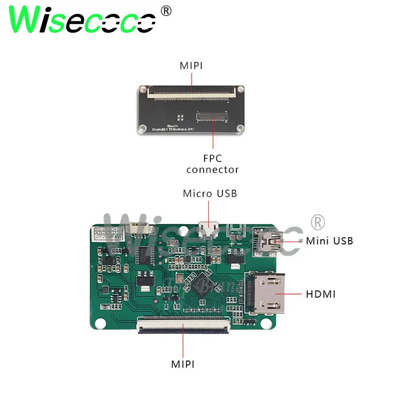 Wisecoco, абсолютно, без подсветки, 5,5 дюйма, 2 k, 1440*2560, ЖК-экран ips с закаленной пленкой, чехол для 3d принтера, проект "сделай сам"