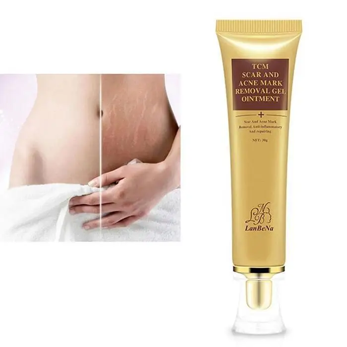 Natural Herb Moisturizing Scar-removing Gel Scar Acne Removal Ointment Gel All Skin Types As Picture 30g