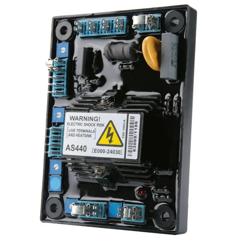 

1*Voltage Regulator AVR AS440 190-264VAC Automatic Engine Voltage Regulator Generator Accessories Voltage Regulator New Arrival