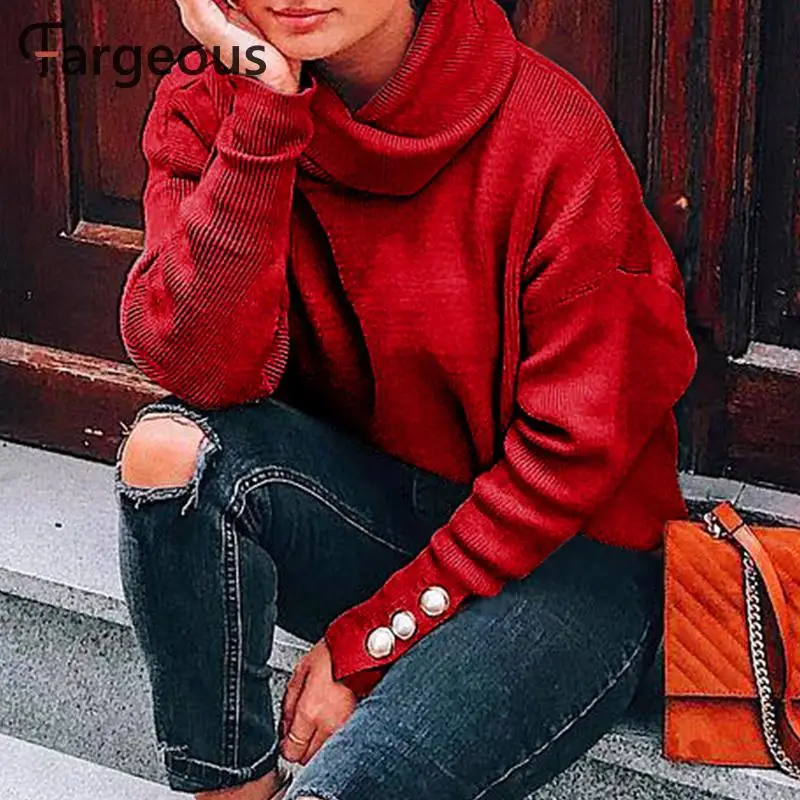  NLW Casual Turtleneck Sweatshirts Women Streetwear Fashion Button Sweat Hoodies 2019 Autumn Winter 