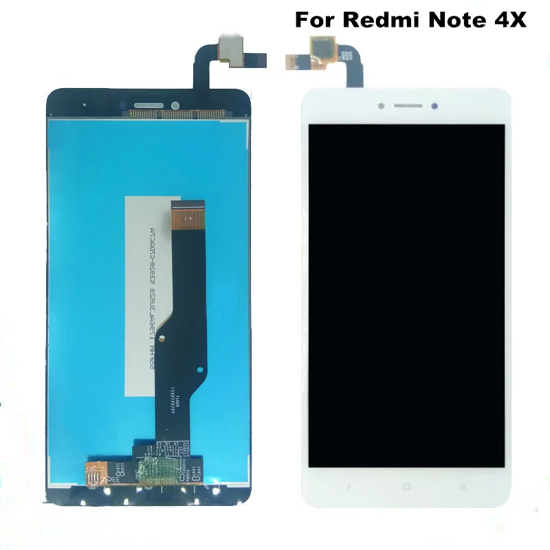 Для 5 Xiaomi Redmi Note 4X ЖК-дисплей + сенсорный экран 100% Протестировано дигитайзер