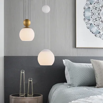 

Post Simple Bedside Lamps And Lanterns Northern Europe Designer Restaurant A Living Room Hotel Lift Glass Sphere A Chandelier