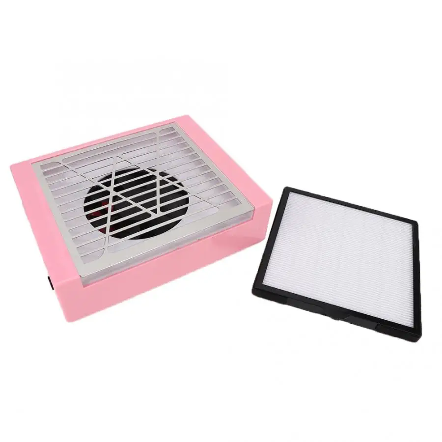 40W Nail Vacuum Cleaner Machine Strong Nail Art Dust Suction Collector Manicure Nail Dryer Vacuum Cleaner Nail Art Salon Tools
