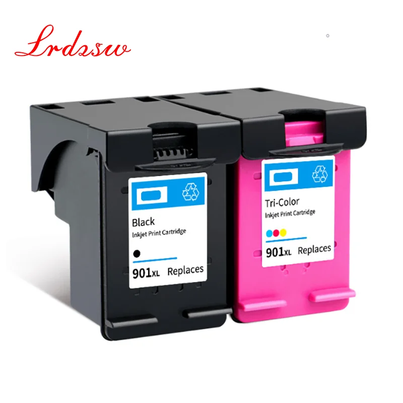 Сменный картридж 901XL для HP 901 чернильный Officejet 4500 J4500 J4540 J4550 J4580 J4640 4680|Чернильные картриджи| |